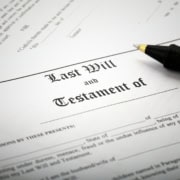 executors executing last will and testament of a client