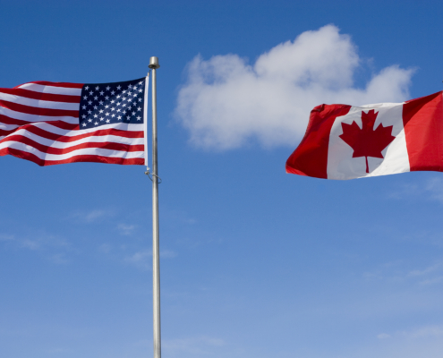 Canada US flags and beneficial ownership rules