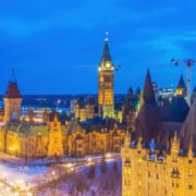 Parliament Hill where the Capital Gains Inclusion Rate Deferral was announced